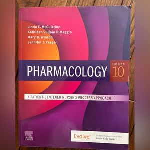 Pharmacology
A Patient-Centered Nursing Process Approach
10th Edition